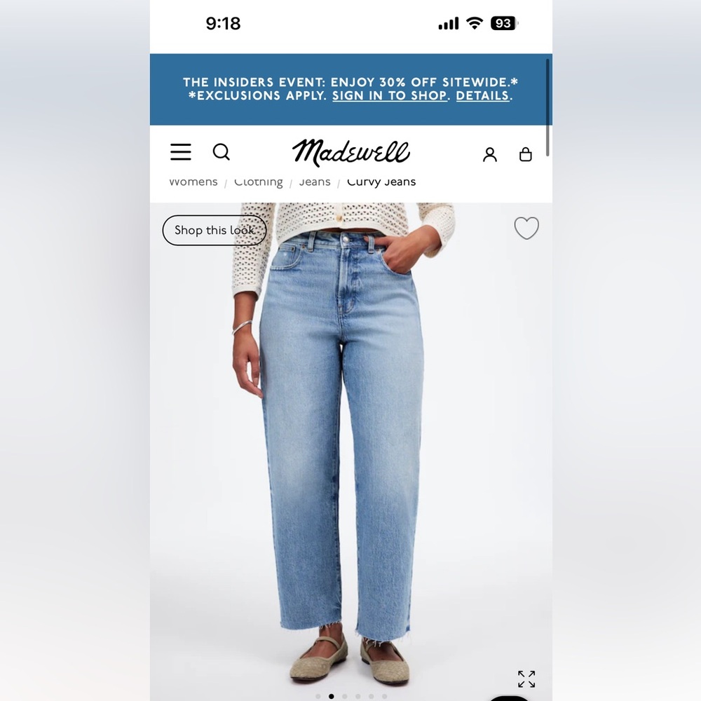 Madewell jeans